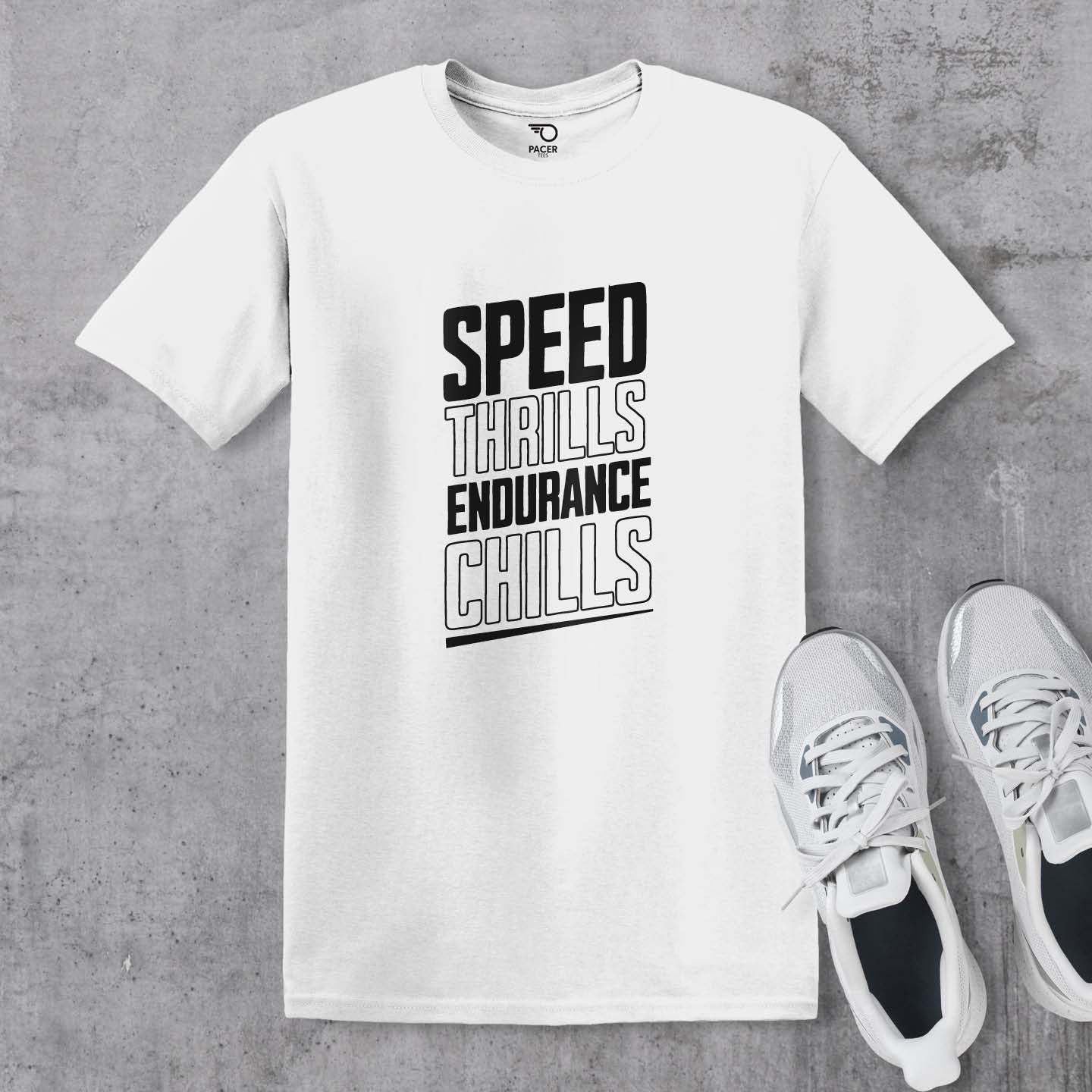 Speed Thrills Endurance Chills T-shirt