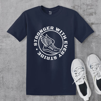 Stronger With Every Stride T-shirt