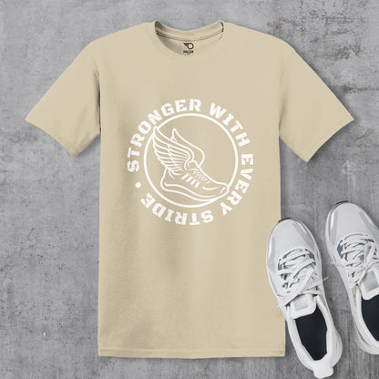 Stronger With Every Stride T-shirt