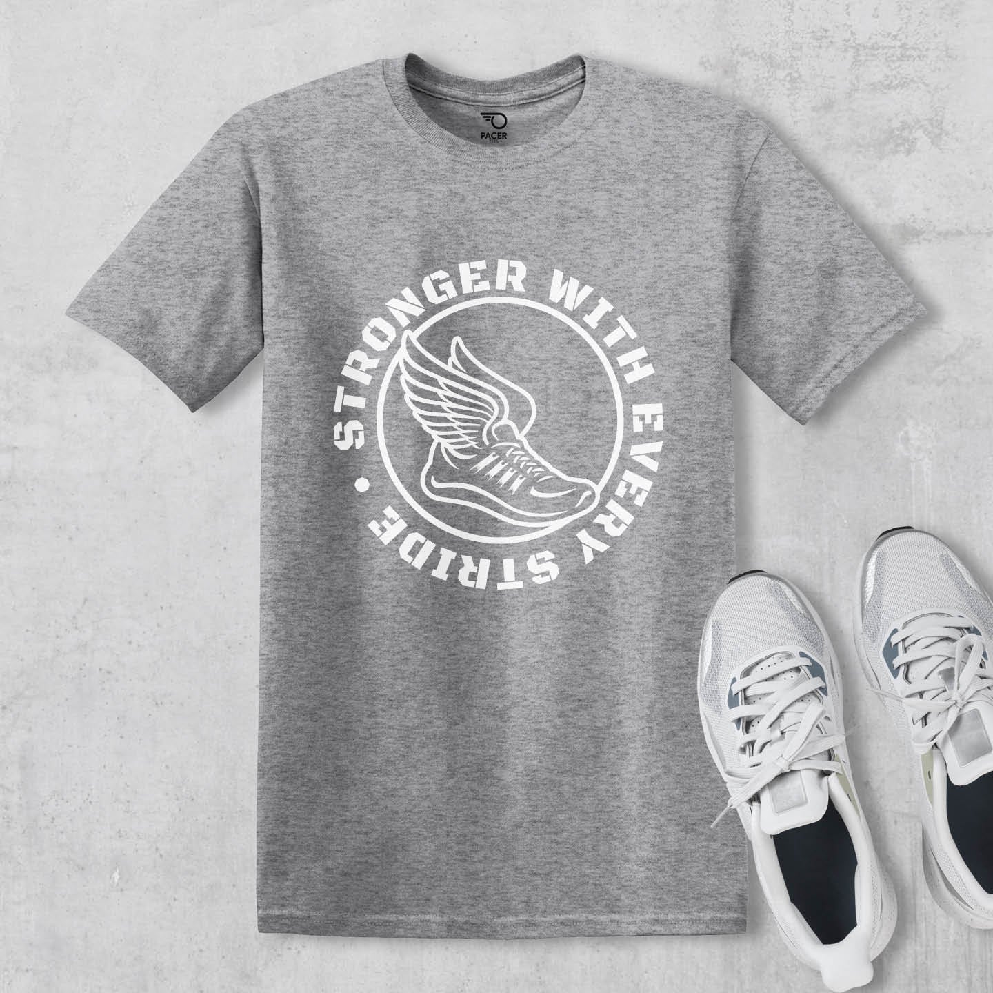 Stronger With Every Stride T-shirt