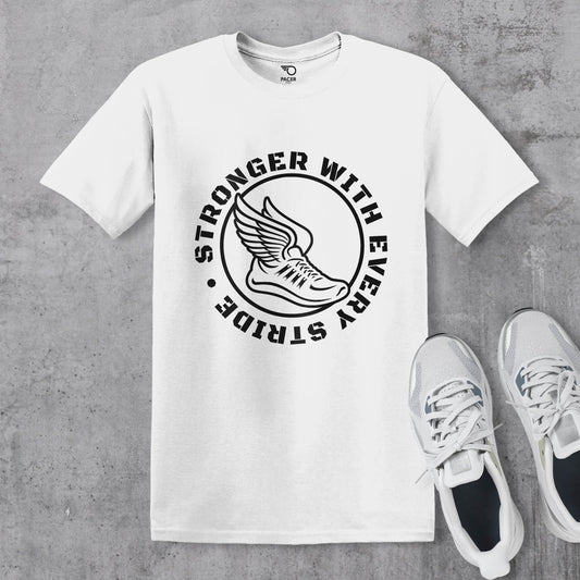 Stronger With Every Stride T-shirt