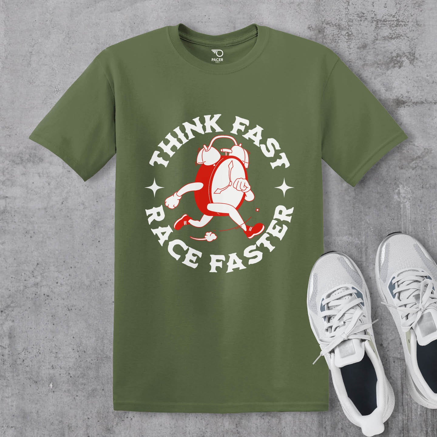 Think Fast Race Faster T-shirt