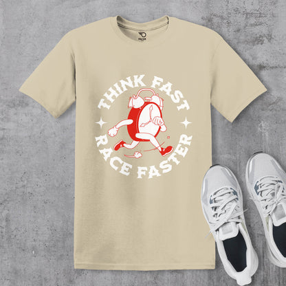 Think Fast Race Faster T-shirt