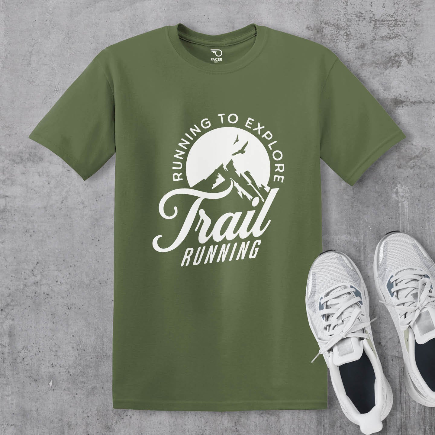 Trail Running Run to Explore T-shirt