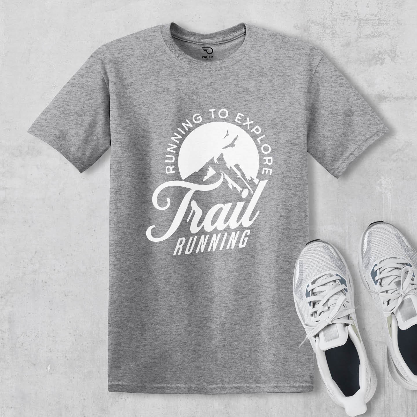 Trail Running Run to Explore T-shirt