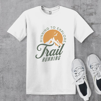 Trail Running Run to Explore T-shirt