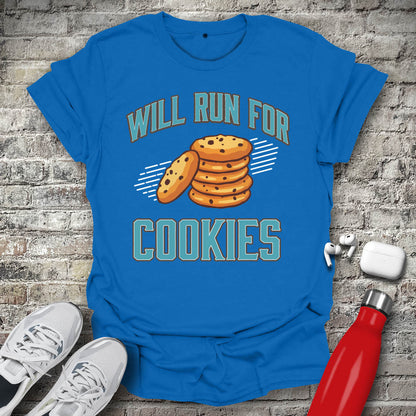 Will Run For Cookies T-shirt