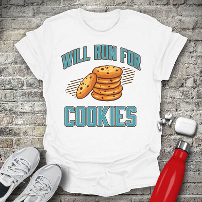 Will Run For Cookies T-shirt