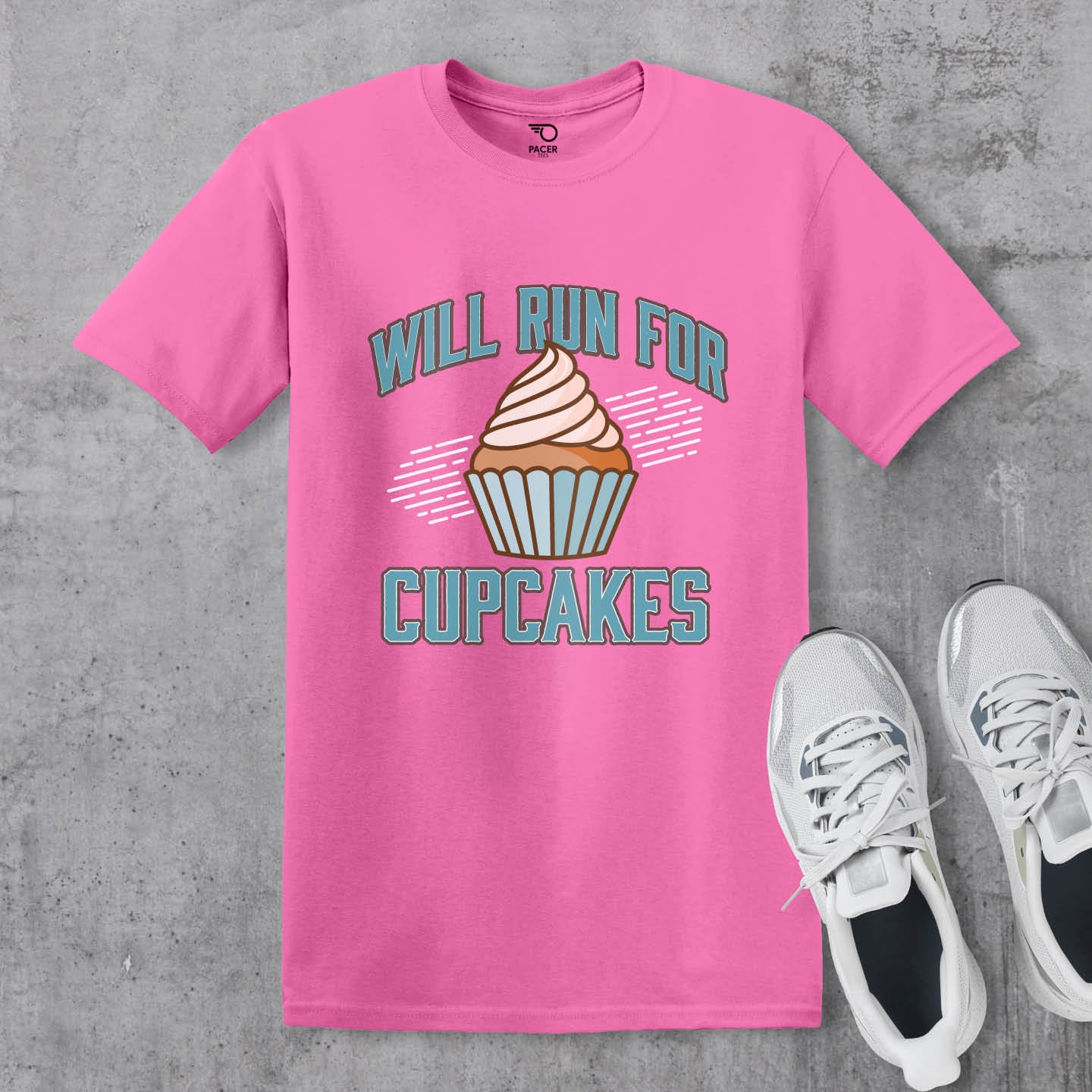 Will Run For Cupcakes T-shirt