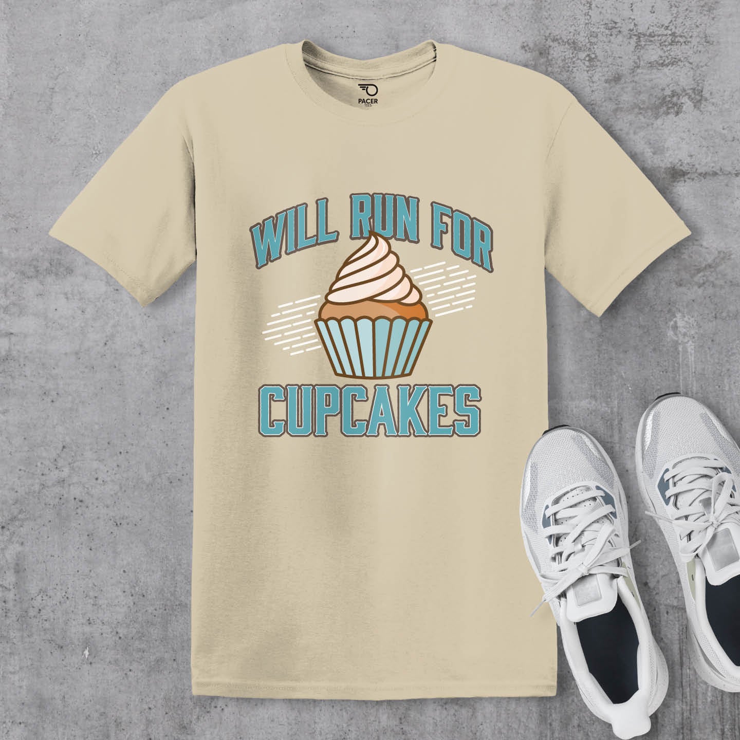 Will Run For Cupcakes T-shirt