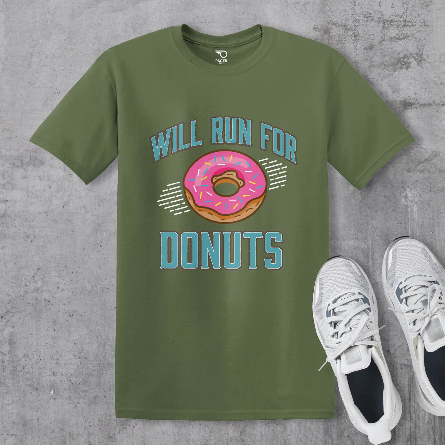 Will Run For Donuts T-shirt