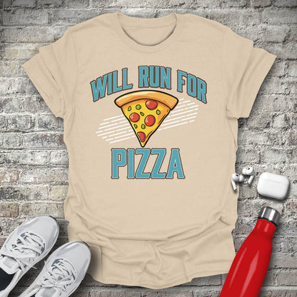 Will Run For Pizza T-shirt