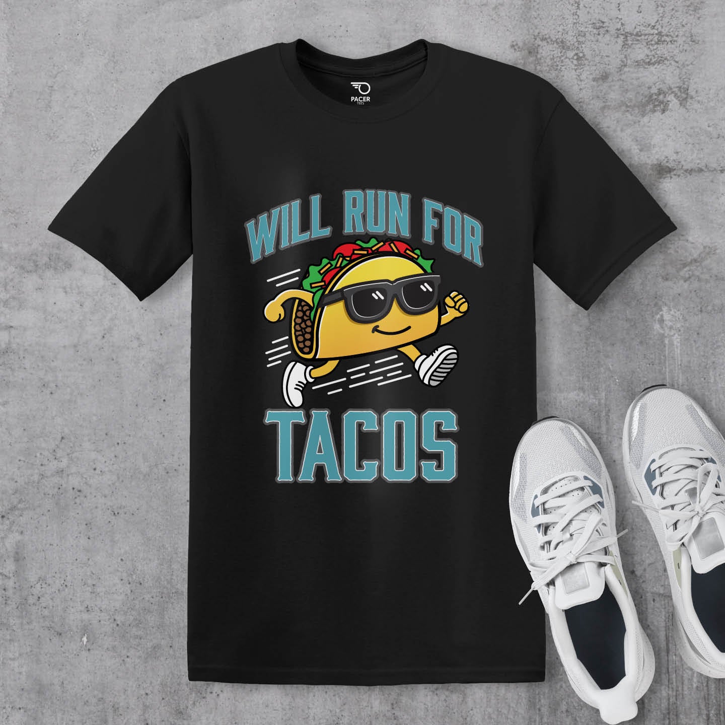 Will Run For Tacos T-shirt