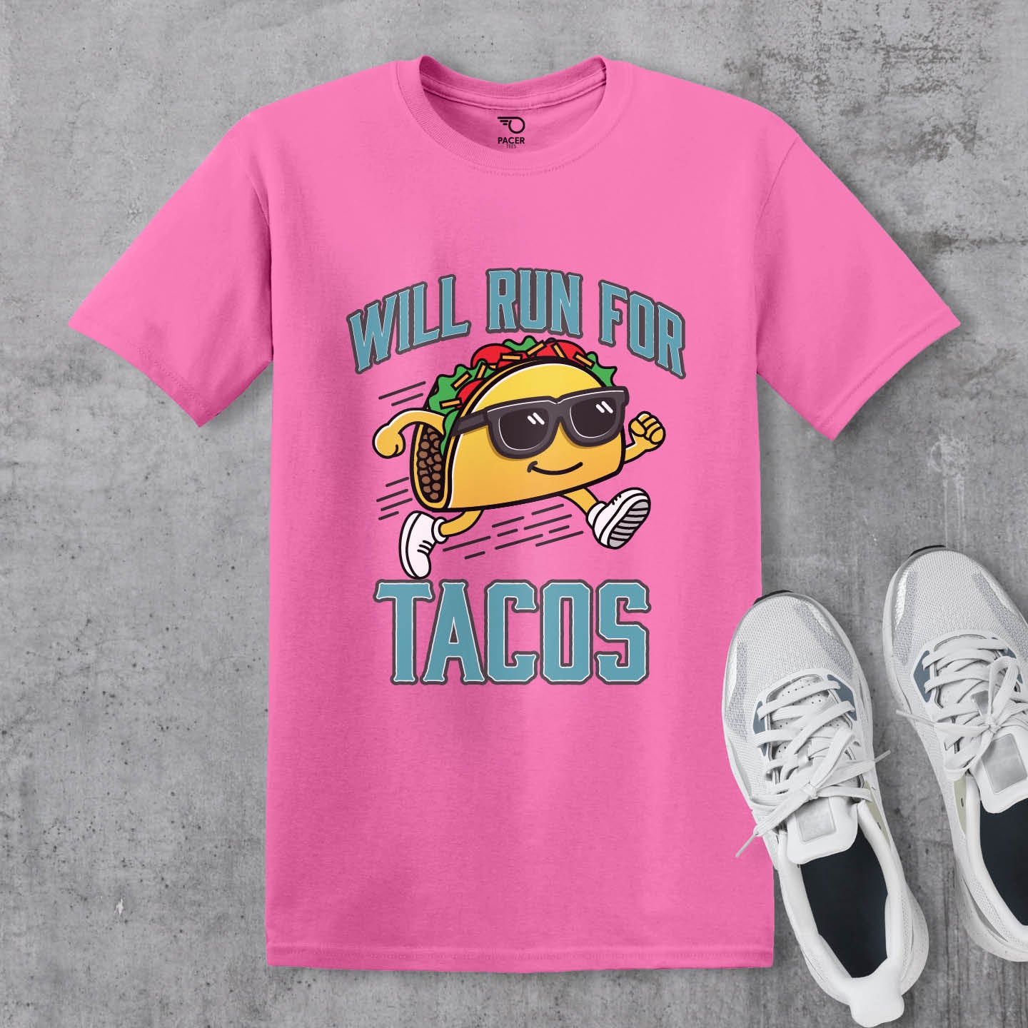 Will Run For Tacos T-shirt