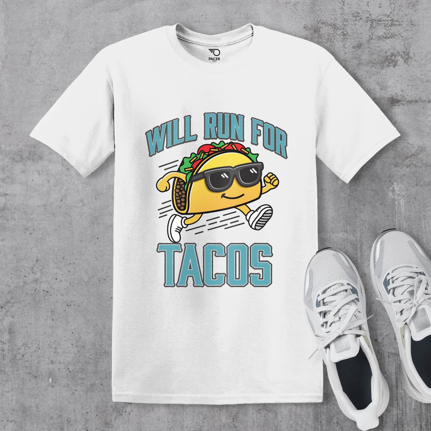 Will Run For Tacos T-shirt