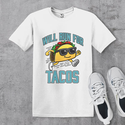 Will Run For Tacos T-shirt